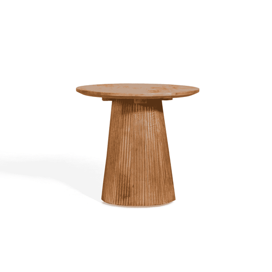 Bijzettafel - Linea lichtbruin Ø60 cm