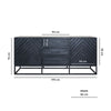 Dressoir - Rune zwart