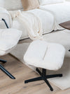 Hocker - Dorus naturel bouclé