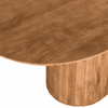 Eettafel - Baro ovaal lichtbruin