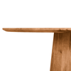 Eettafel - Baro ovaal lichtbruin