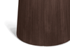 Eettafel - Linea rond donkerbruin