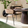 Eettafel - Linea rond donkerbruin