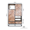 Opbergkast - Roan naturel hout